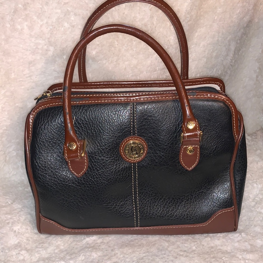 Chenson black/brown satchel